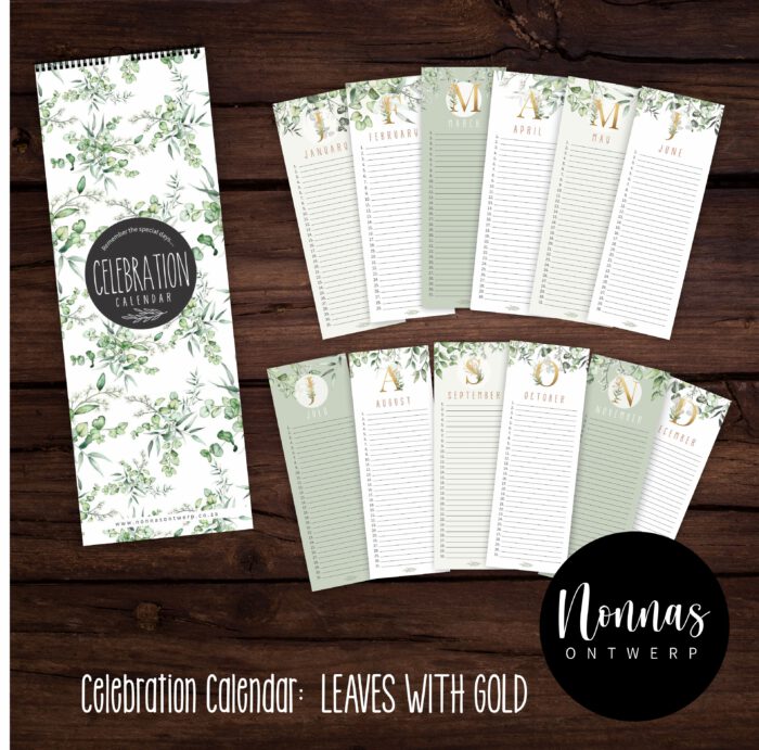 CC001 - Leaves with Gold Theme