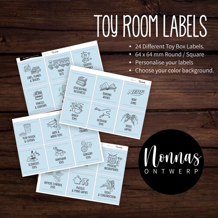 Toy Room Labels - Image 3