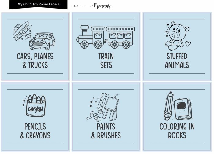 Toy Room Labels - Image 4