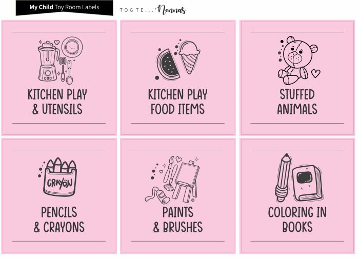 Toy Room Labels - Image 9