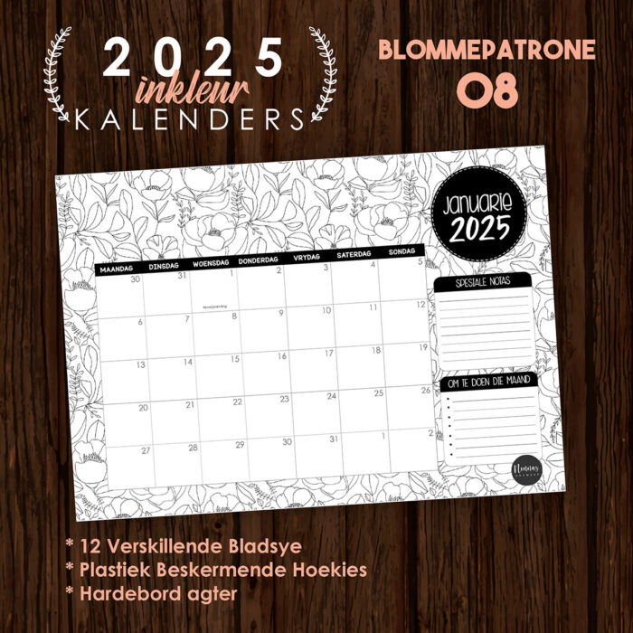 AK008 - Blommepatrone