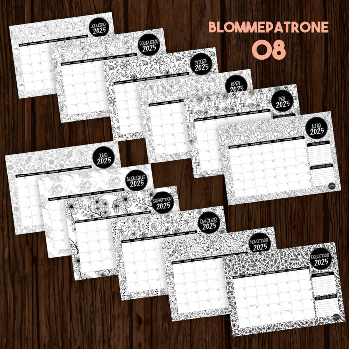 AK008 - Blommepatrone - Image 3