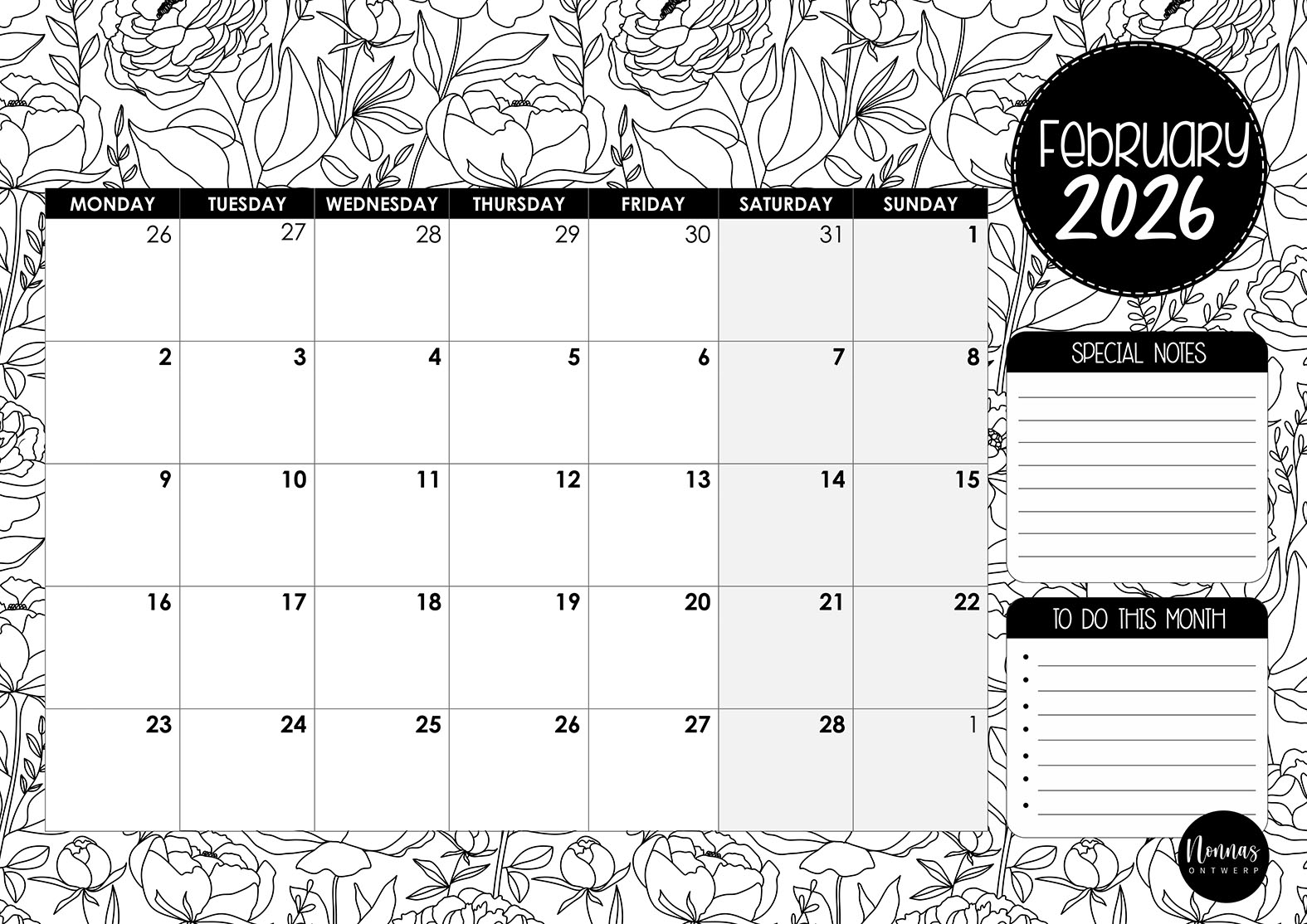 EC008 - Flowerpatterns - Image 4