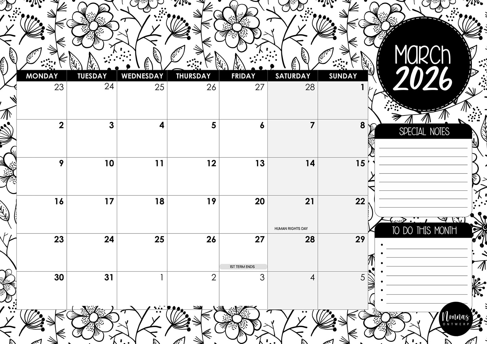 EC008 - Flowerpatterns - Image 5