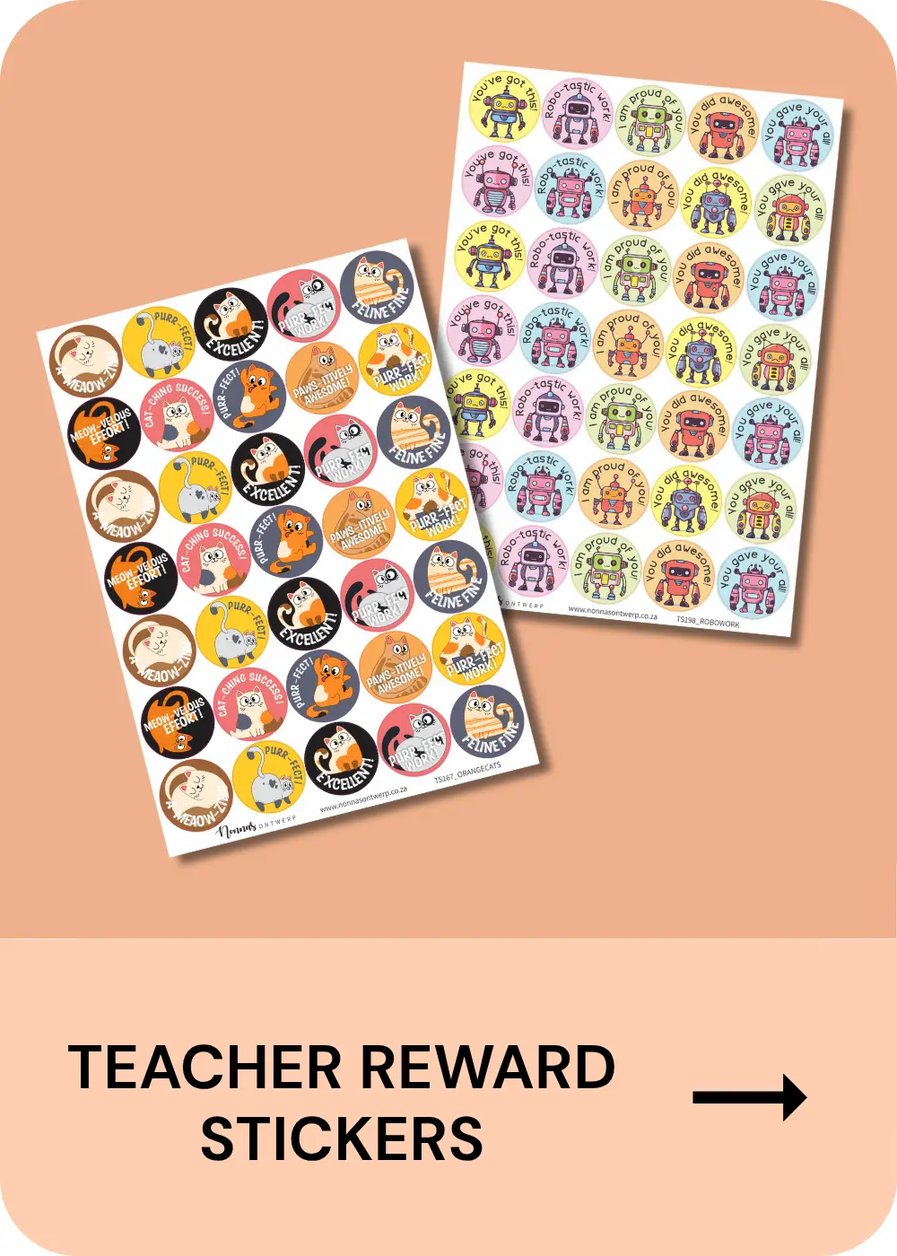 TEACHER REWARD STICKERS