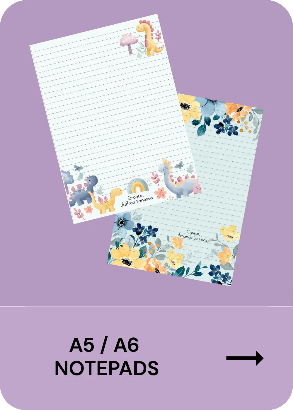 A5 _ A6 NOTEPADS